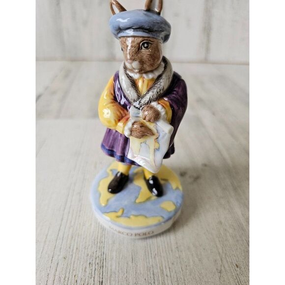 Royal Doulton Marco Polo DB414 RARE bunnykins bunny figurine 2007